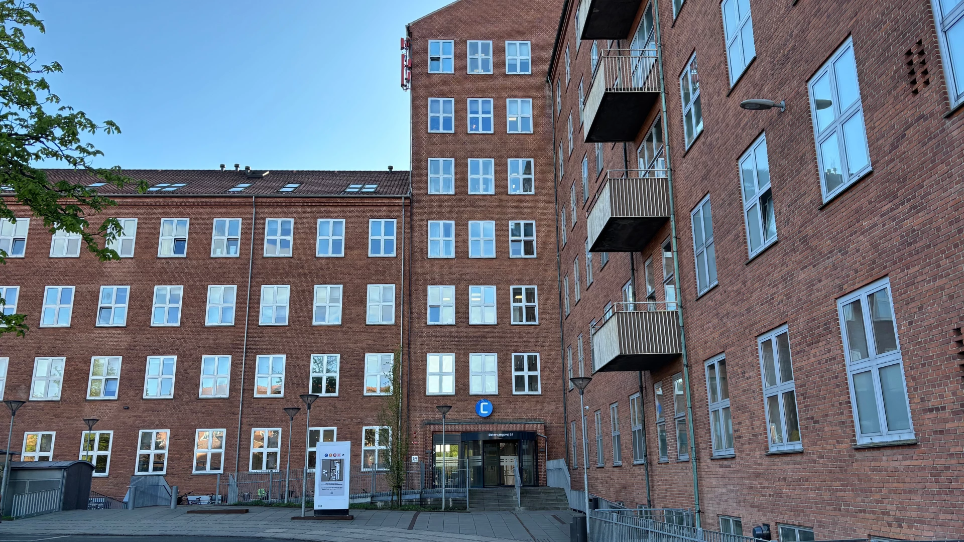 Billede af indgang C